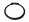 Кольцо стопорное наружное (для вала) 4 DIN 471 (ГОСТ 13942)